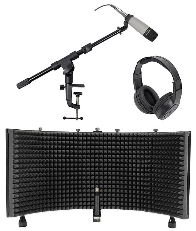 цена Студийный конденсаторный микрофон Samson SAC01+SASR350+SAMBA18+RMF1
