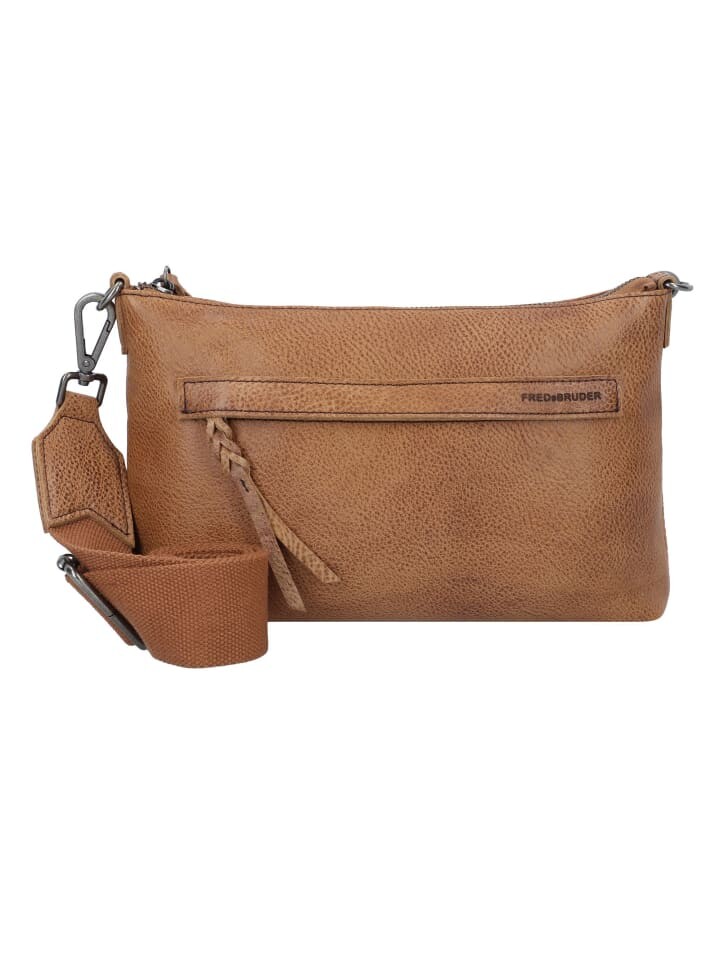 

Сумка через плечо FREDs BRUDER Leder 27 cm, цвет dark caramel