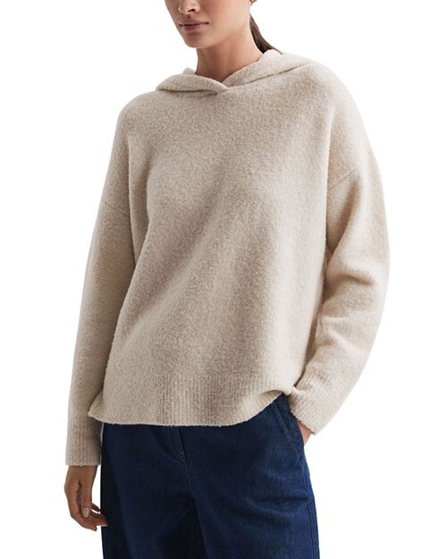 

Толстовка Ember Boucle REISS, цвет Tan/Beige
