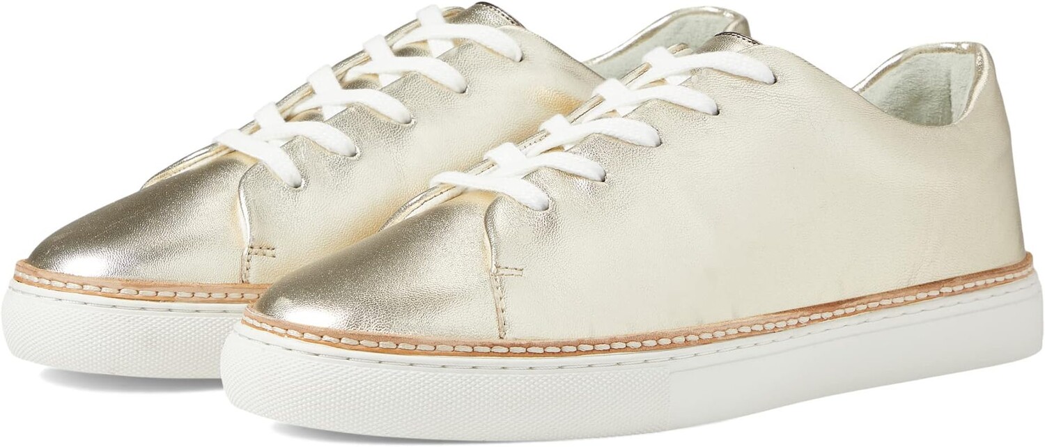 

Кроссовки Callie Lace To Toe Johnston & Murphy, цвет Gold Metallic Sheepskin