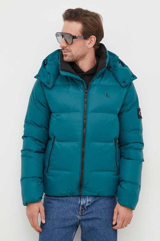 

Пуховик Calvin Klein Jeans, зеленый
