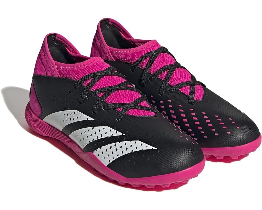 Кроссовки Adidas Predator Accuracy.3 Turf Soccer, цвет Black/White/Team Shock Pink