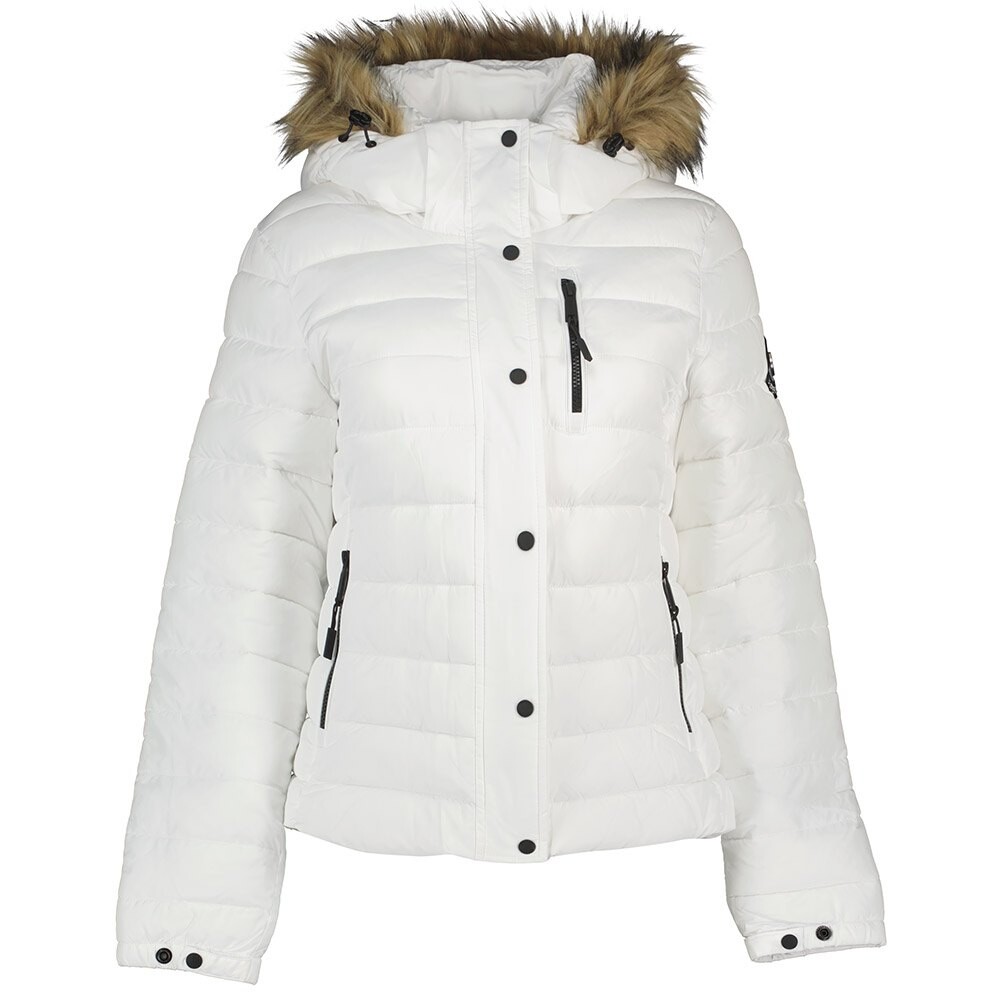 

Куртка Superdry Classic Faux Fur Fuji, белый