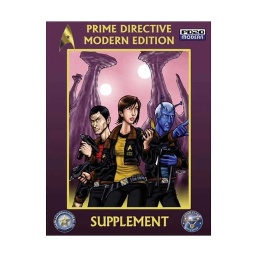 

Prime Directive Supplement (d20 Modern Edition), Prime Directive (d20), мягкая обложка