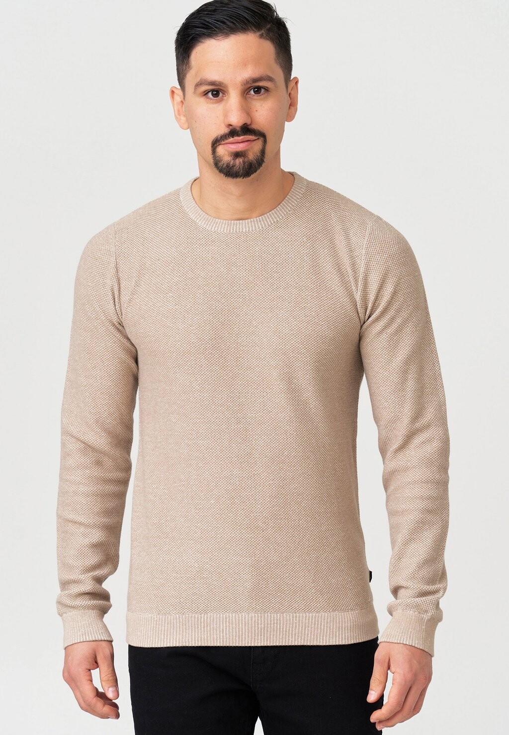 

Вязаный свитер CRESPO Jeff, цвет silver mink