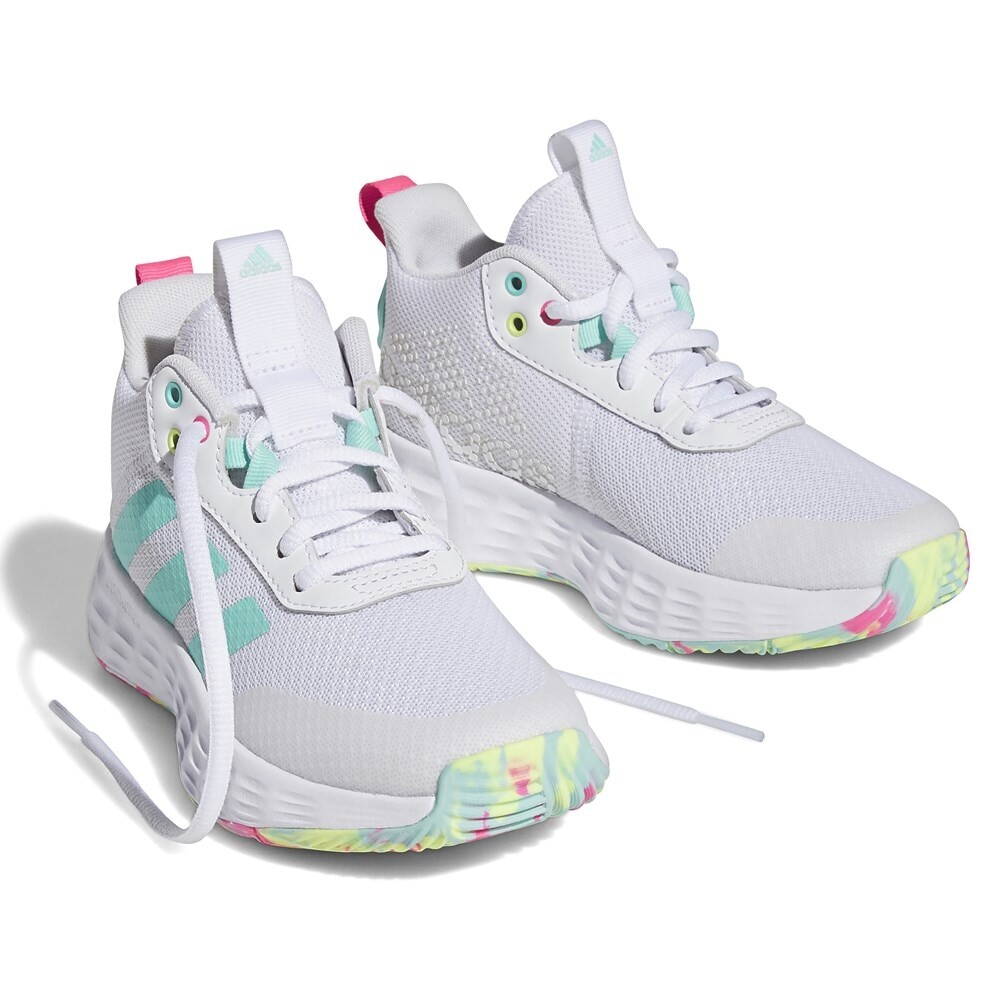 

Баскетбольные кроссовки Kids' Own the Game 2.0 Little/Big Kid Adidas, белый