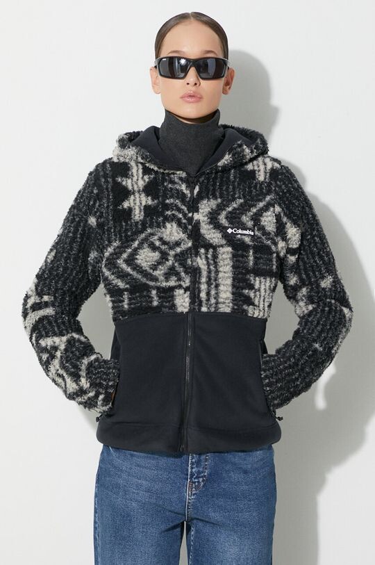 

Толстовка Winter Pass Sherpa с капюшоном Columbia, черный