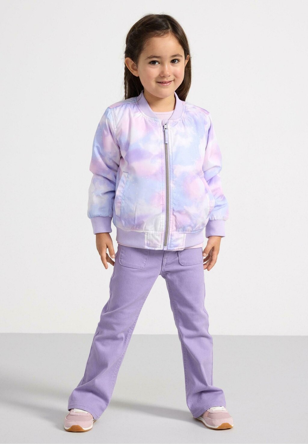 Бомбер Lindex, цвет light lilac