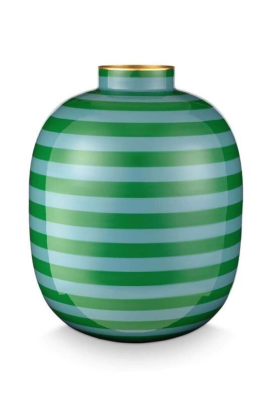

Декоративная ваза Stripes Green Pip Studio, мультиколор