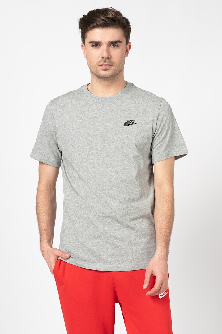 

Футболка Sportswear Club с овальным вырезом Nike, черный