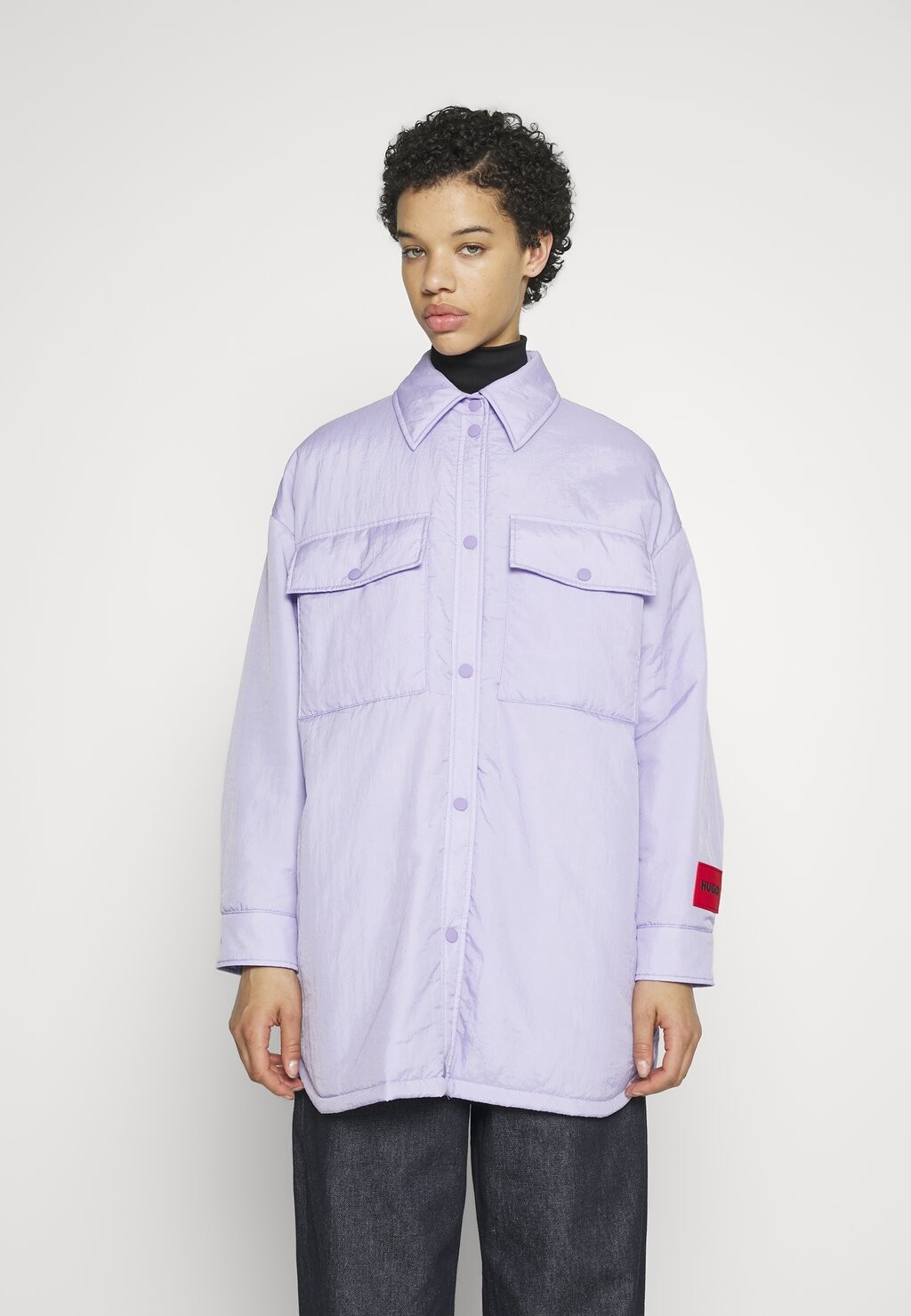 

Куртка HUGO ФАБРИКА, цвет light/pastel purple