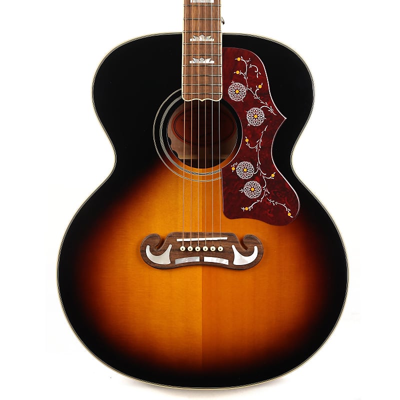 Акустическая гитара Epiphone Inspired by Gibson J-200 Acoustic-Electric Aged Vintage Sunburst Gloss