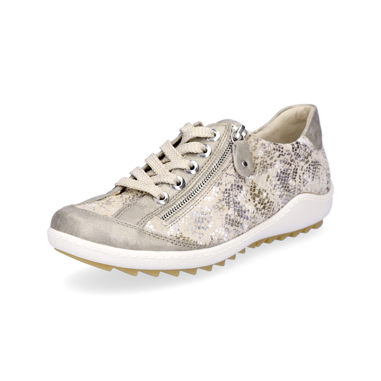 

Туфли remonte Schnürschuh, цвет metallic snake