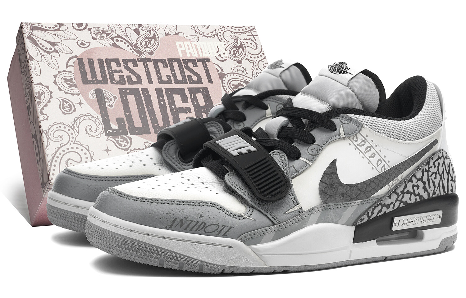 

Кроссовки JORDAN Legacy 312 Vintage Basketball Shoes Men Low-Top Gray Black, Серый, Кроссовки JORDAN Legacy 312 Vintage Basketball Shoes Men Low-Top Gray Black