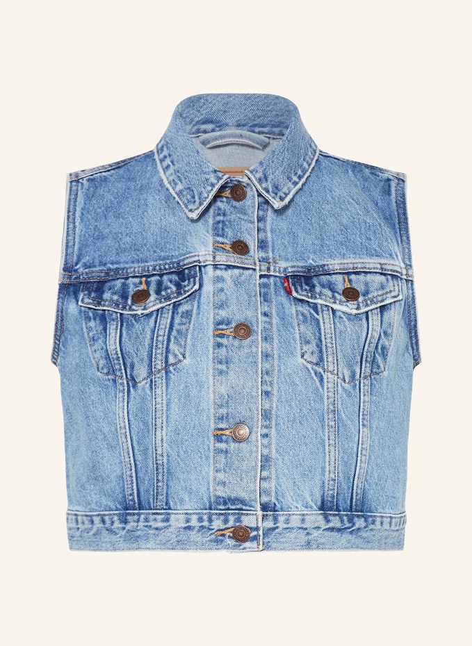 

Джинсовой жилет Levi's, синий