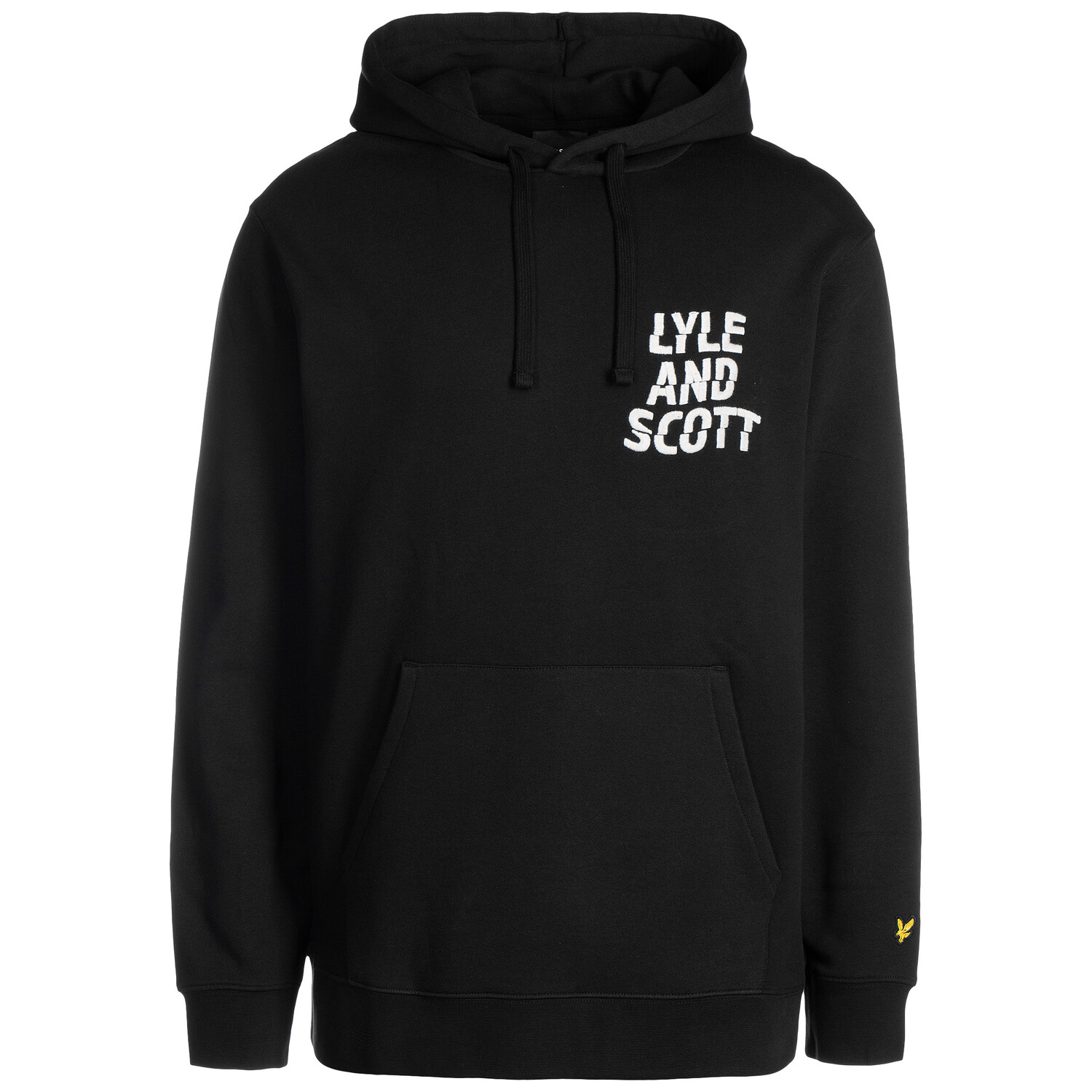 

Толстовка Lyle & Scott Kapuzenpullover Ripple Logo, черный