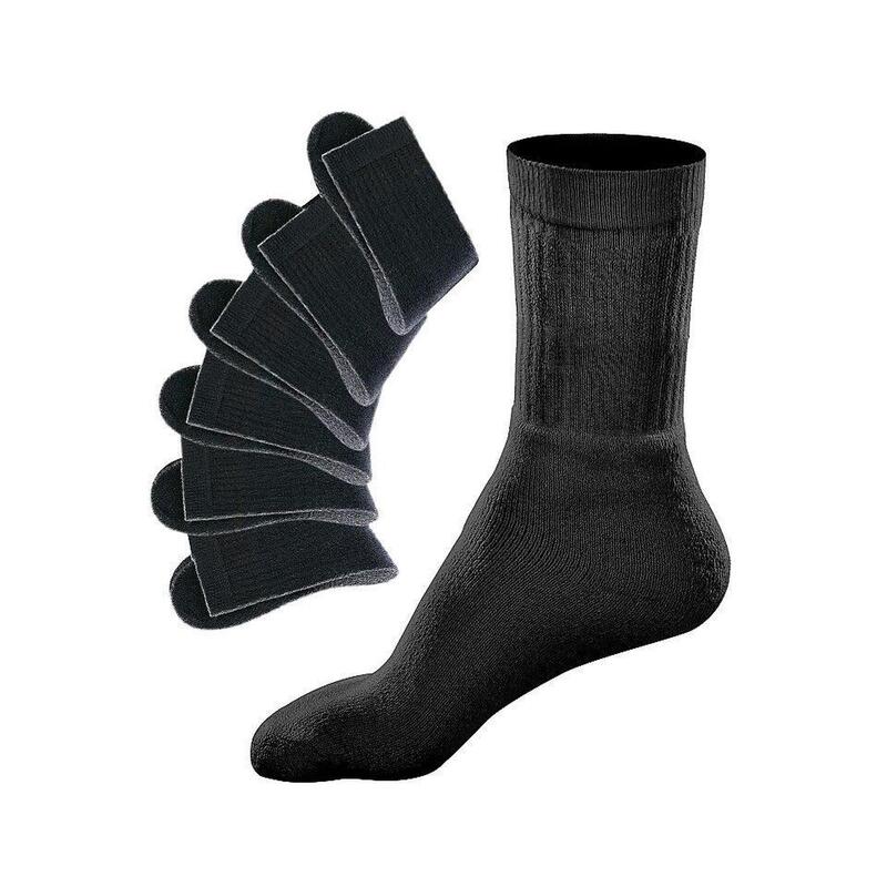Наденьте спортивные носки (6 пар) для нейтрального образа жизни. GO IN, цвет schwarz