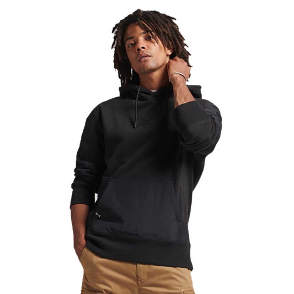 

Худи Superdry Code Xpd Hybrid, черный