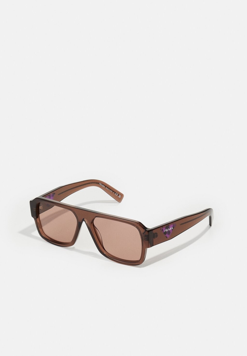 

Солнцезащитные очки Unisex Prada, цвет transparent brown