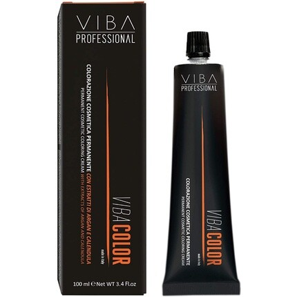 

Краска для волос Color 6.35 Темно-золотистый блонд красного дерева 100 мл, Viba