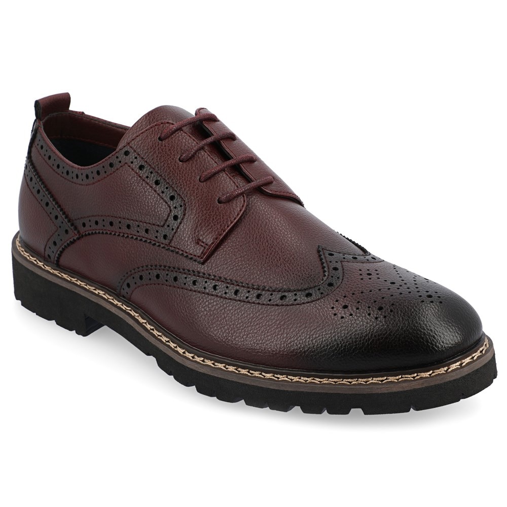 

Мужские оксфорды Campbell Wing Tip Vance Co., бордовый, Красный