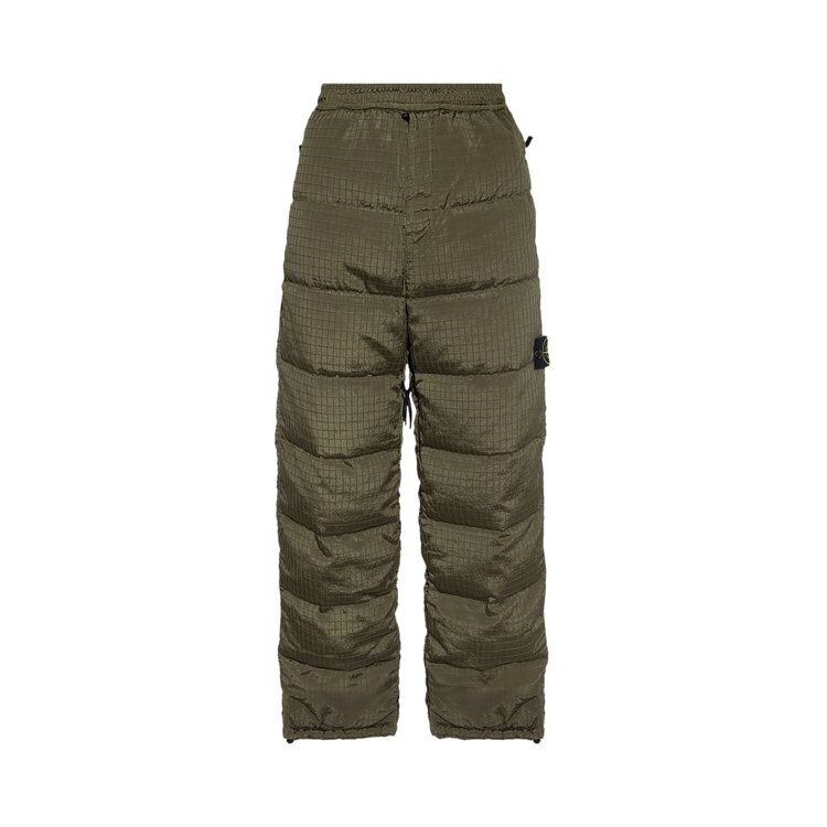 

Брюки Stone Island Nylon Metal Down 'Olive', зеленый