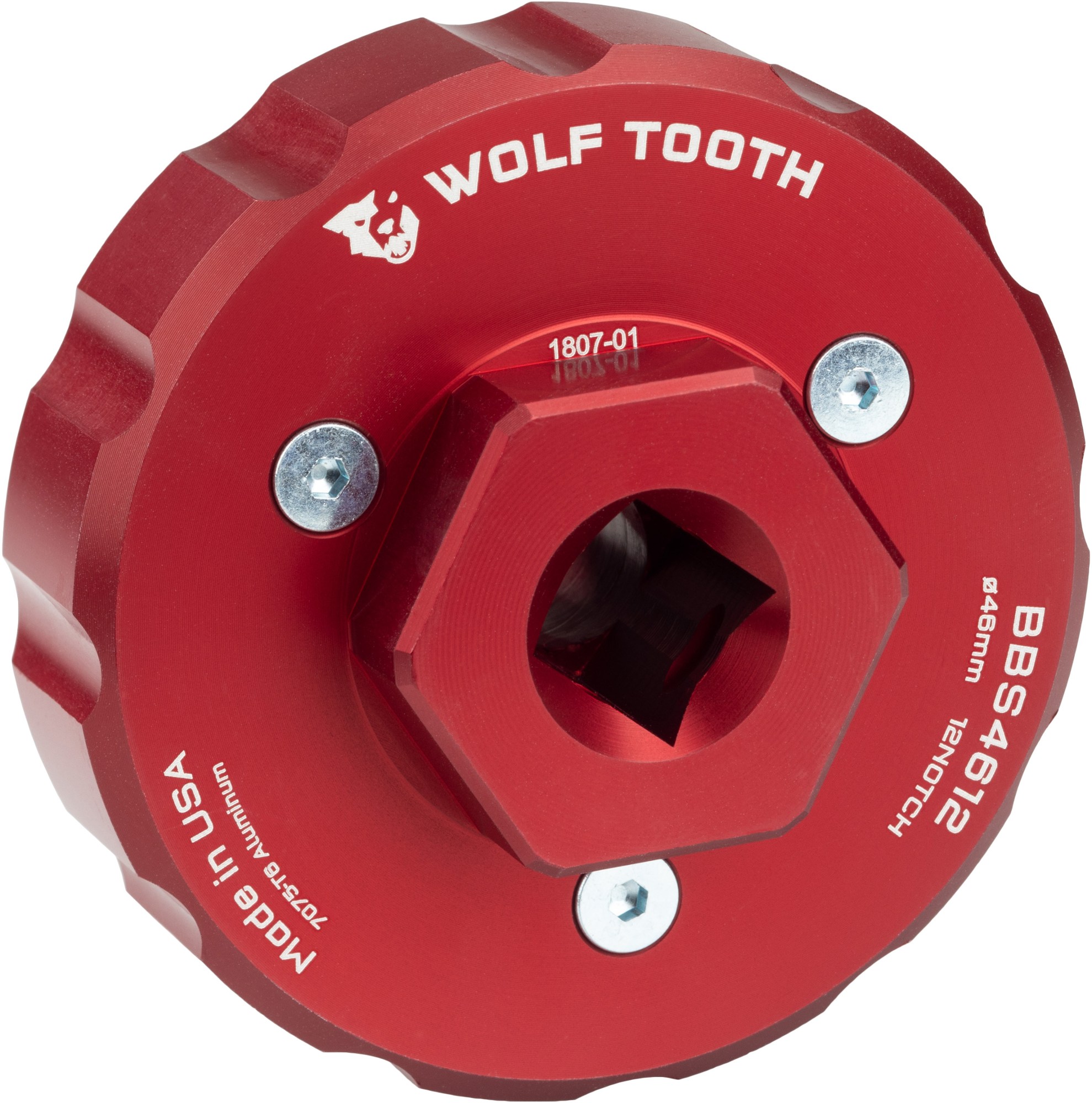 Инструмент для нижнего кронштейна Wolf Tooth Components, красный фото