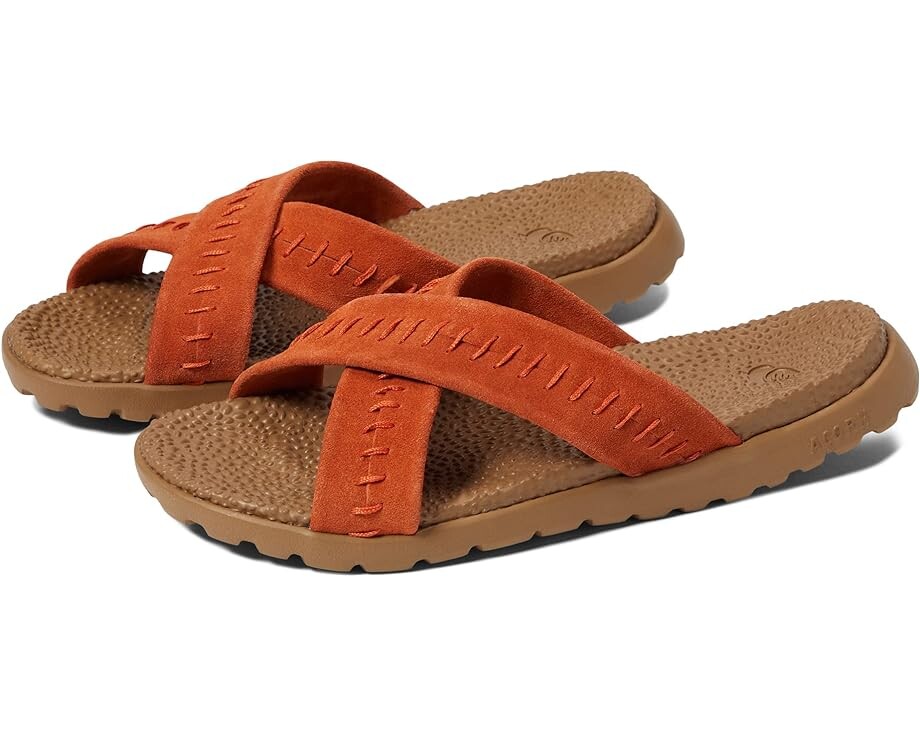 

Сандалии Acorn Addison Cross Slide + Bloom, цвет Ginger