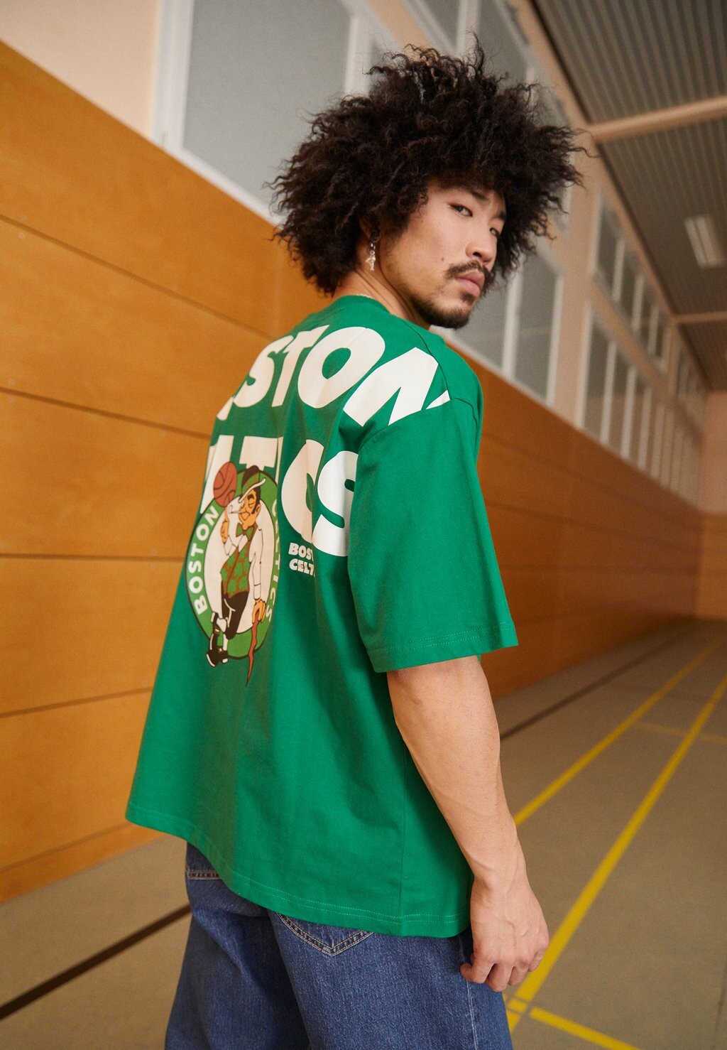 

Команда Nba Boston Celtics Oversized New Era, зеленый