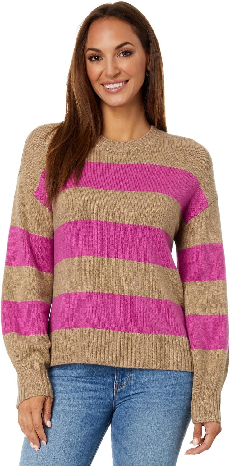 

Свитер Splendid Ivy Stripe Sweater, цвет Magenta Stripe
