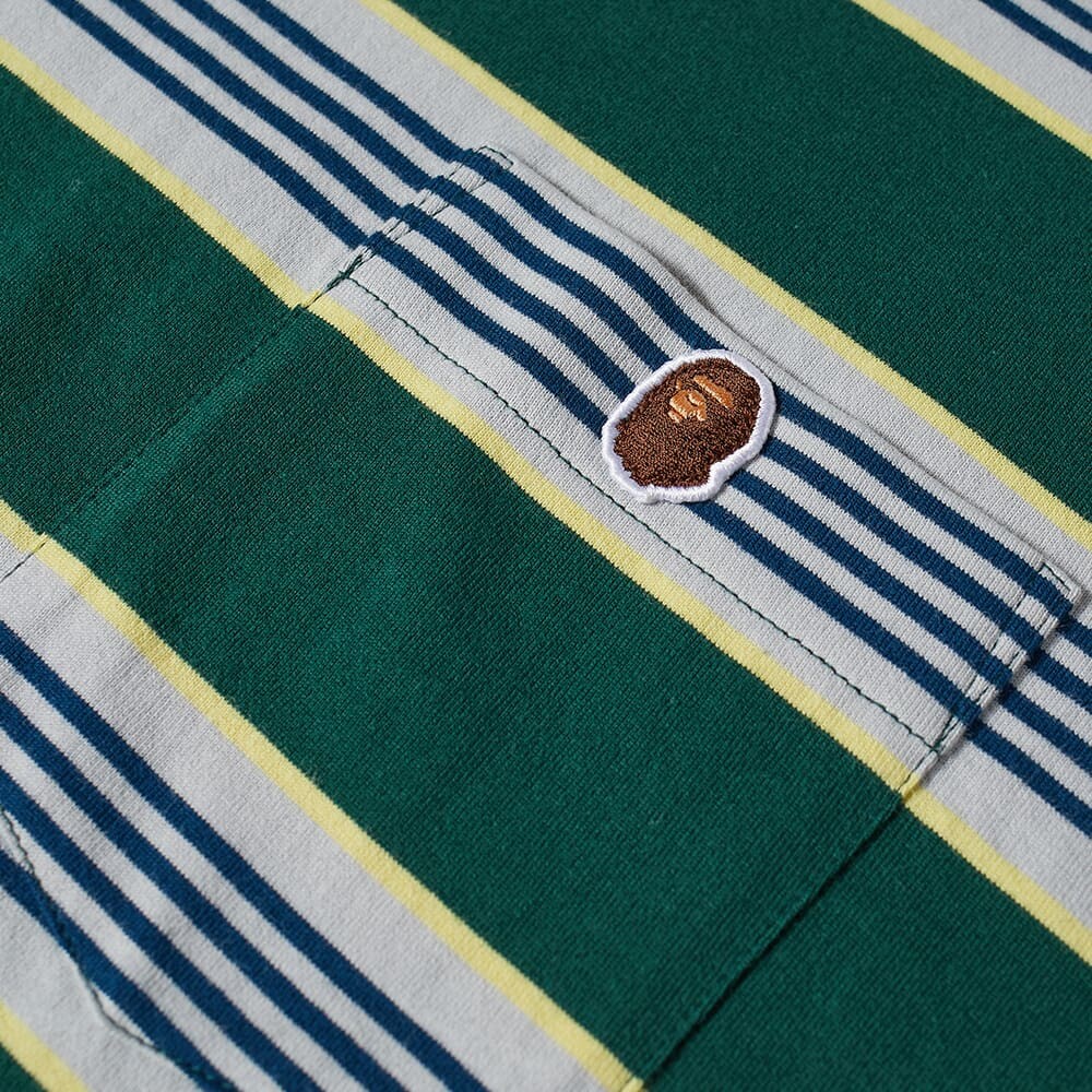 

Футболка свободного кроя A Bathing Ape Hoop One Point, зеленый