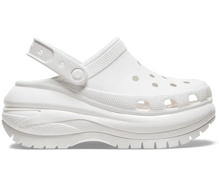 Сабо Mega Crush Crocs мужские, цвет White