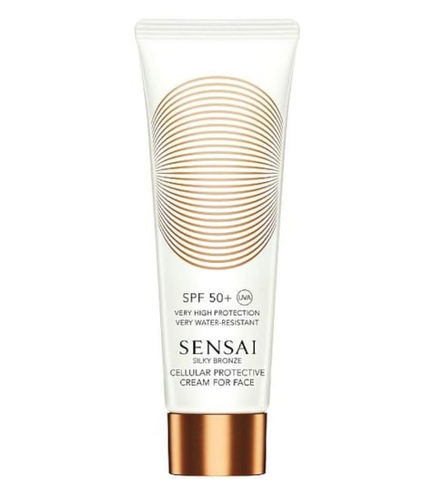 Солнцезащитный крем для лица, SPF 50+, 50 мл Sensai Silky Bronze Cellular Protective