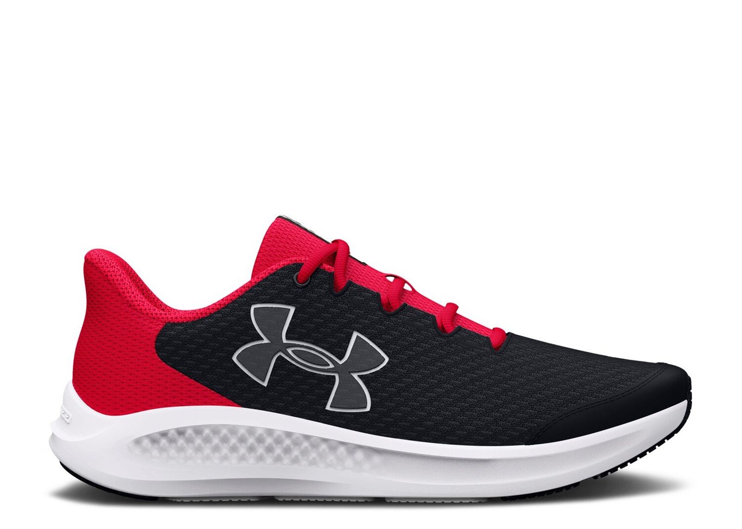 

Кроссовки Under Armour Charged Pursuit 3 Gs 'Big Logo - Black Red', черный