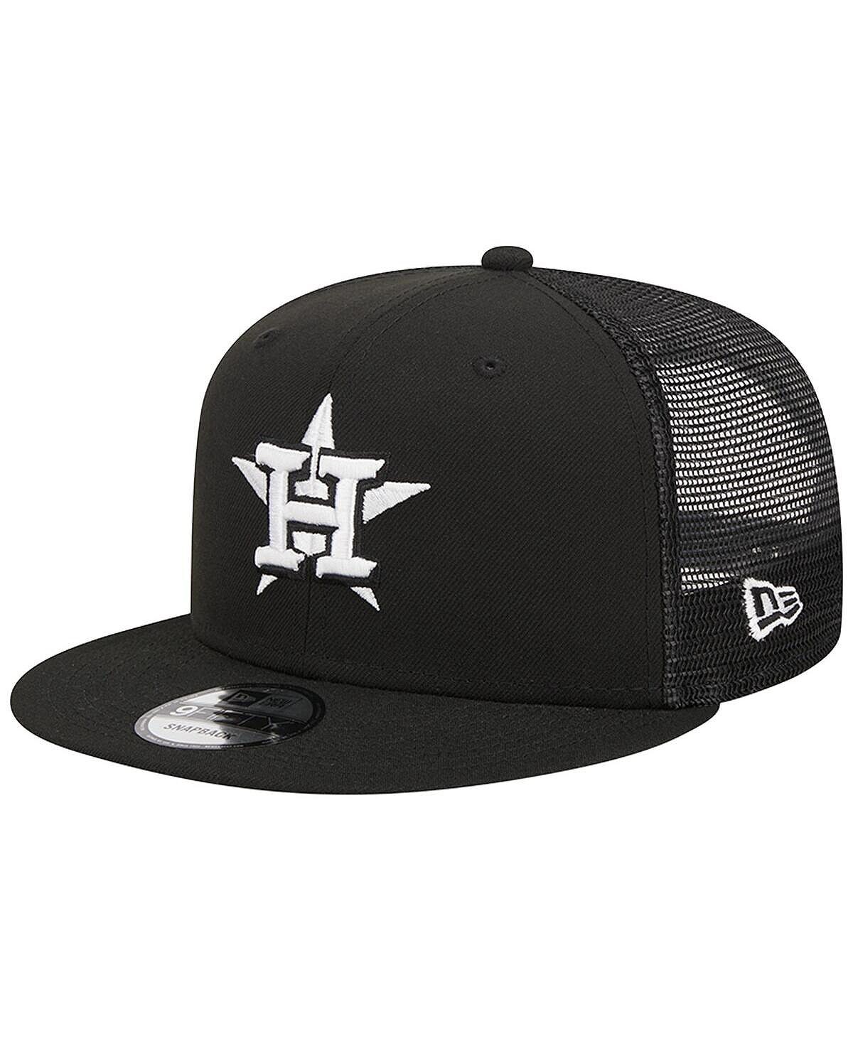 

Мужская черная кепка Houston Astros Trucker 9FIFTY Snapback New Era