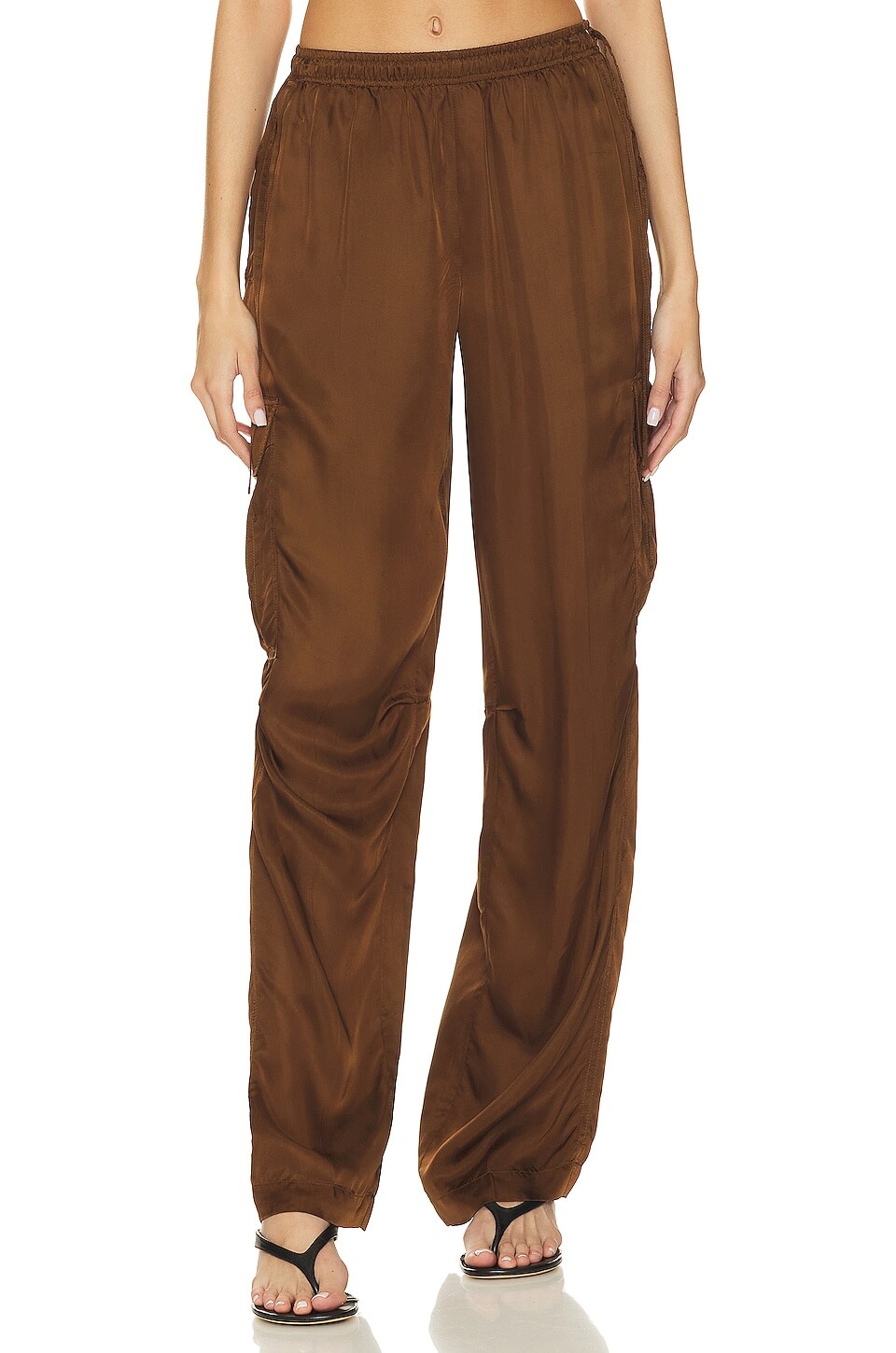 

Брюки Helmut Lang Pull On Cargo, цвет Cigar