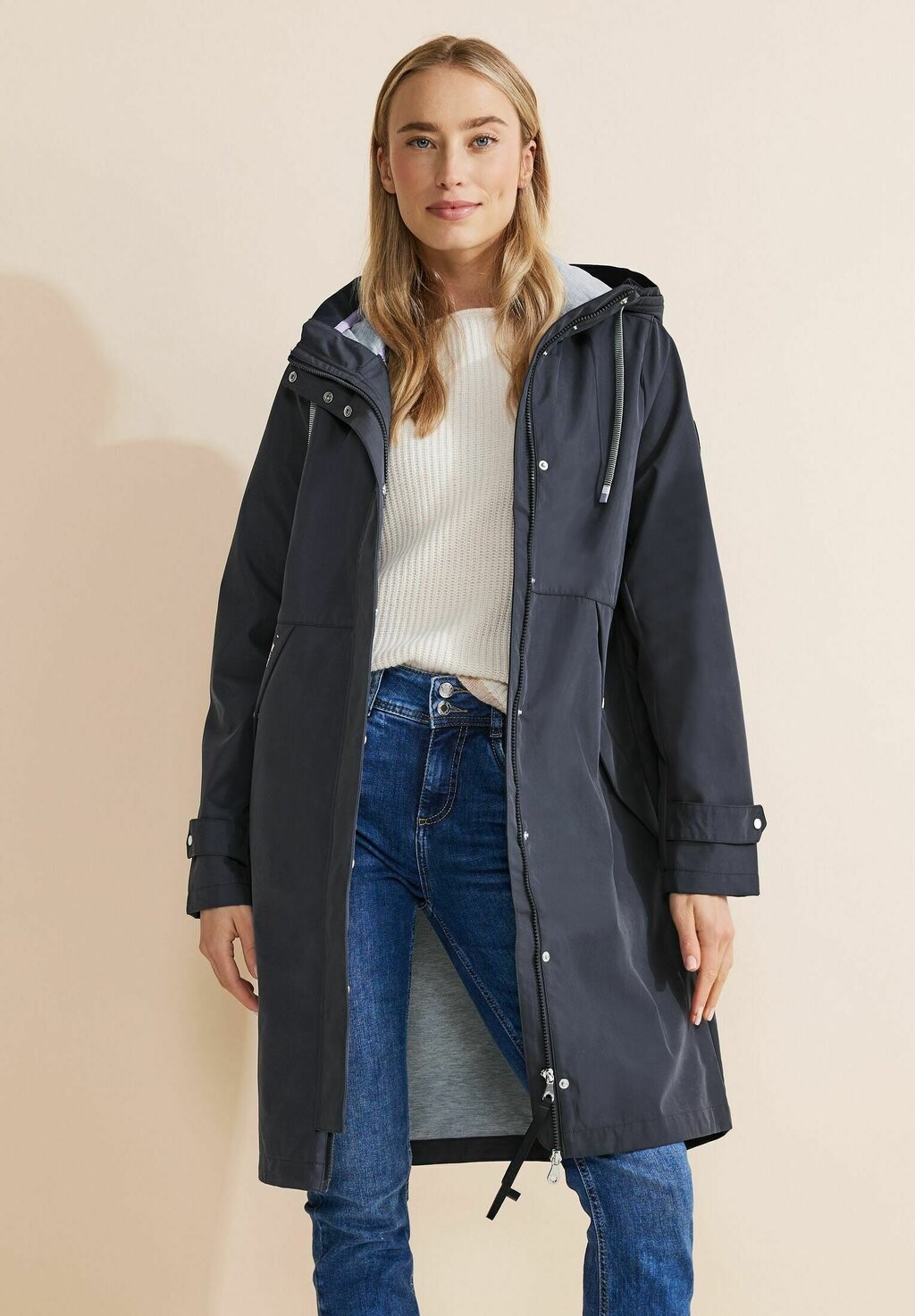 

Дождевик/водоотталкивающая куртка DOUBLEFACE Street One, цвет blau