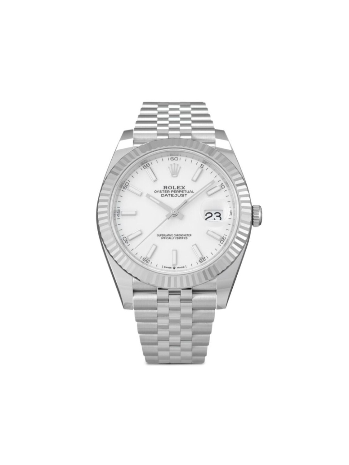 

Rolex 2024 год, неношеные, Datejust 41 мм, белый
