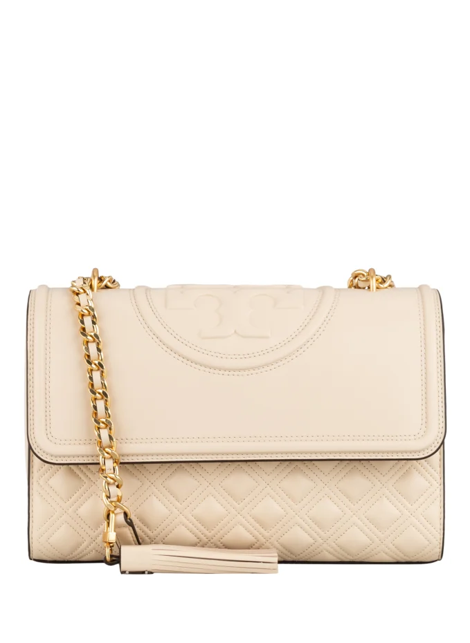 

Сумка через плечо fleming medium Tory Burch, бежевый