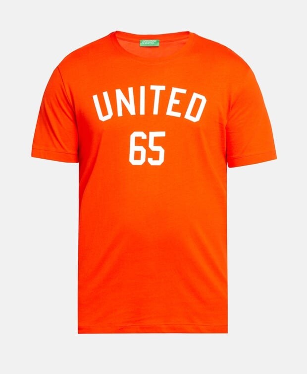

Футболка United Colors of Benetton, цвет Pumpkin Orange