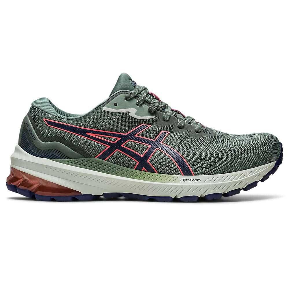 

Кроссовки Asics Gt-1000 11 Trail, зеленый