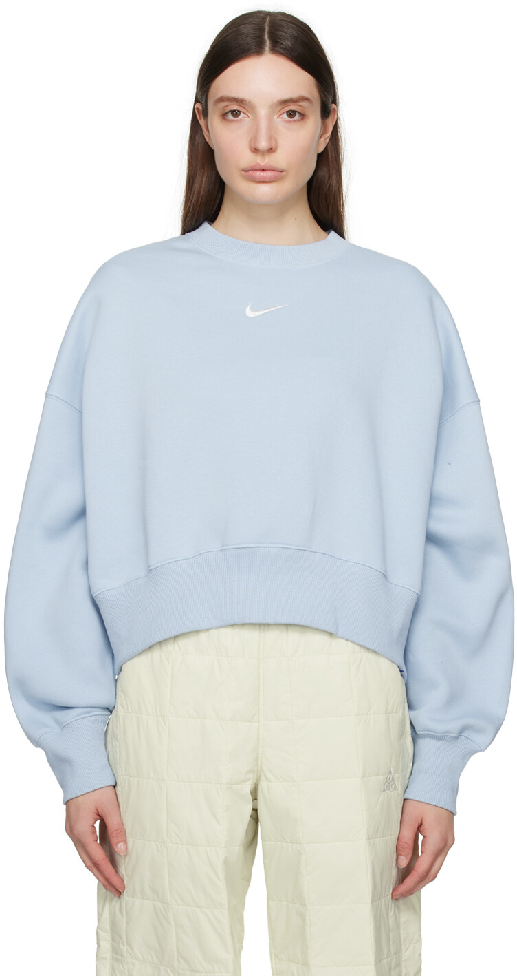 

Синяя толстовка с изображением Феникса Nike