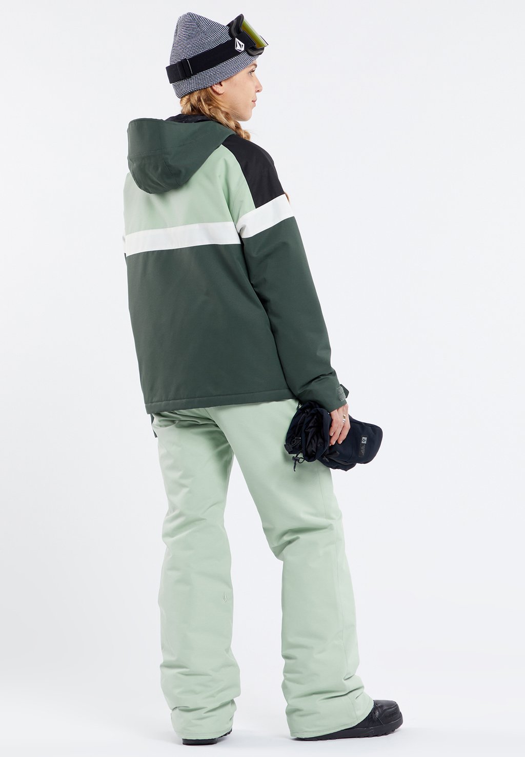 Сноубордическая куртка LINDY INSULATED Volcom, цвет eucalyptus