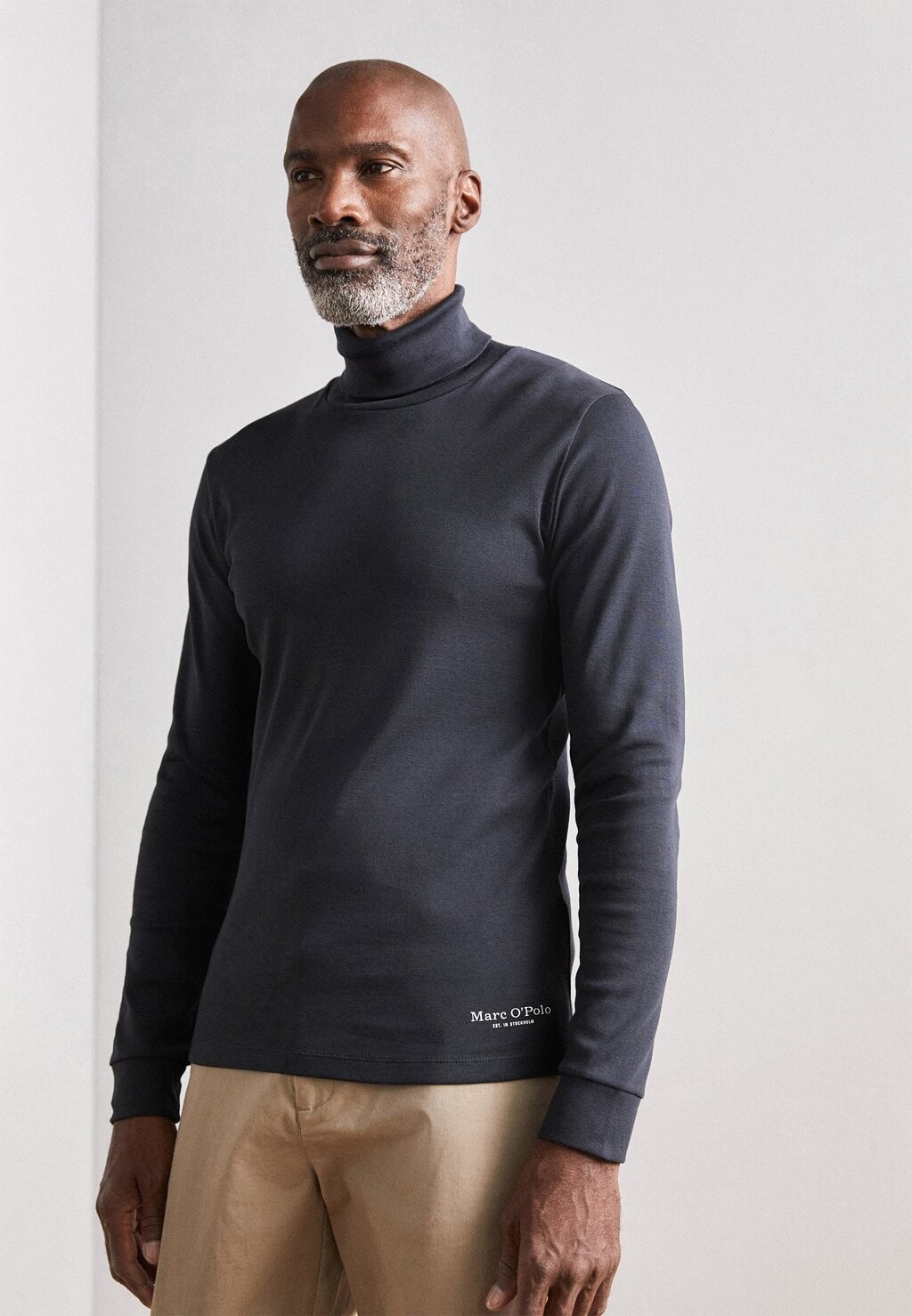 

Футболка с длинными рукавами LONG SLEEVE TURTLE NECK CuffS Marc O'Polo, черный