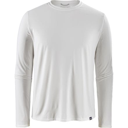 Повседневная рубашка с длинными рукавами Capilene Cool – мужская Patagonia, белый