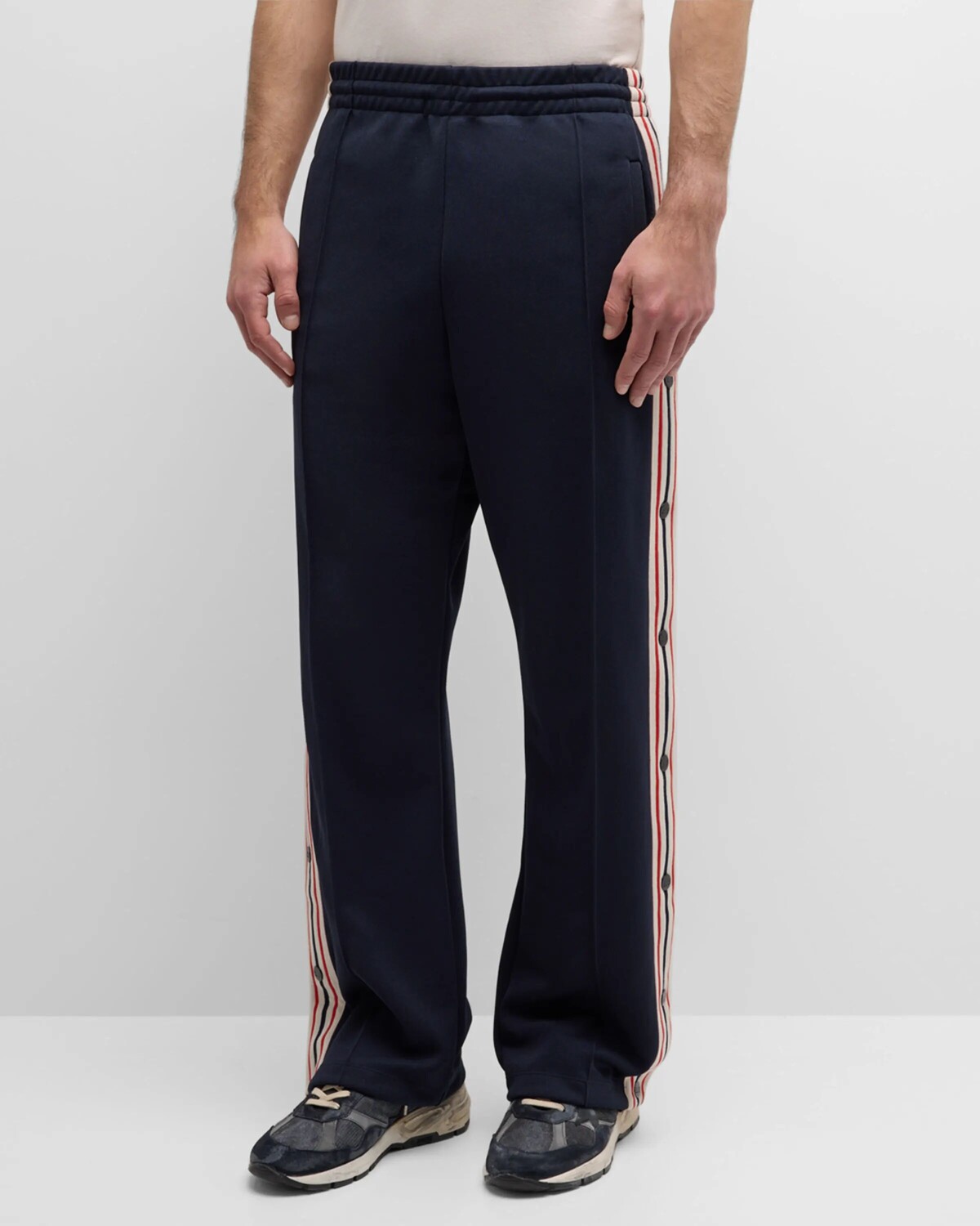 

Мужские джоггеры Star с широкими штанинами Golden Goose, цвет Dark Blue Papyrus
