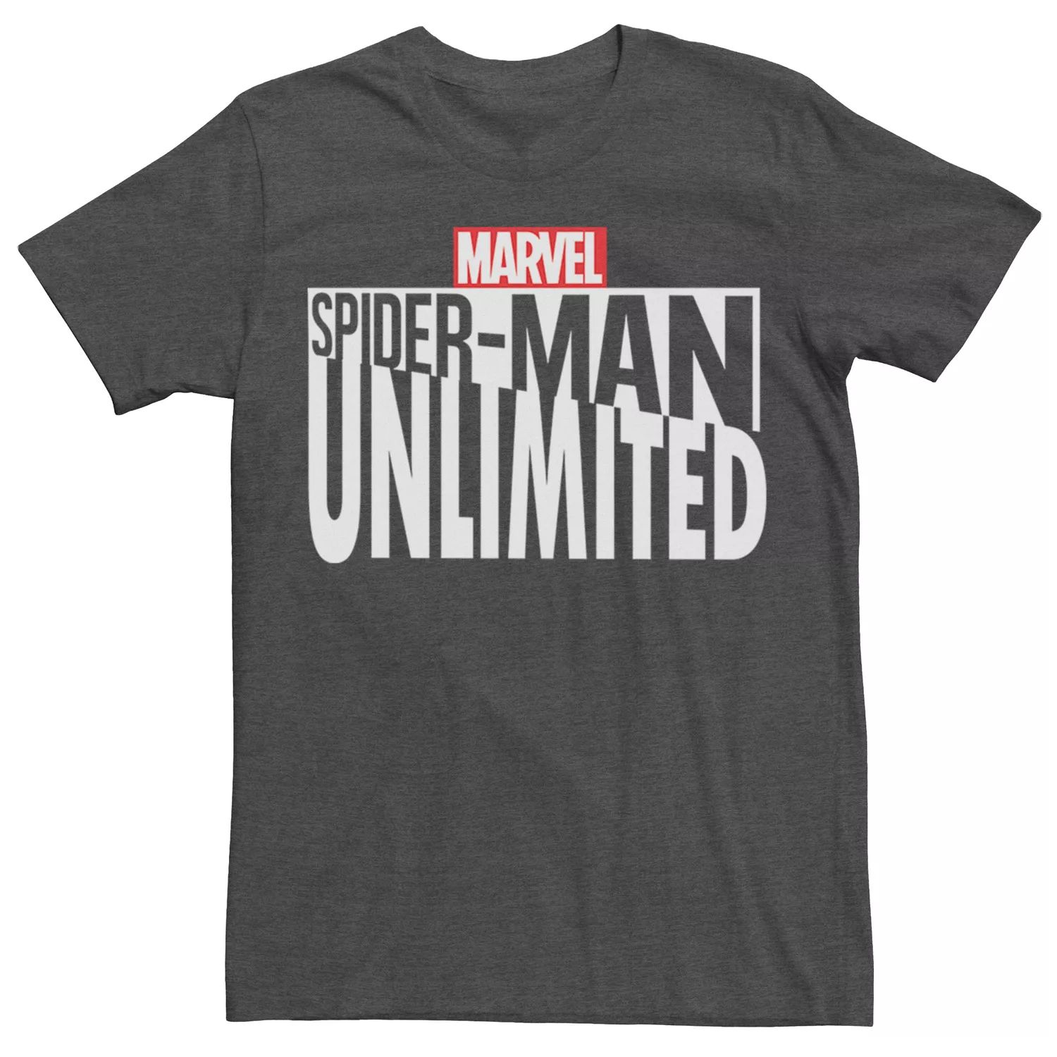 Мужская футболка с логотипом Marvel Games Spider-Man Unlimited Licensed Character