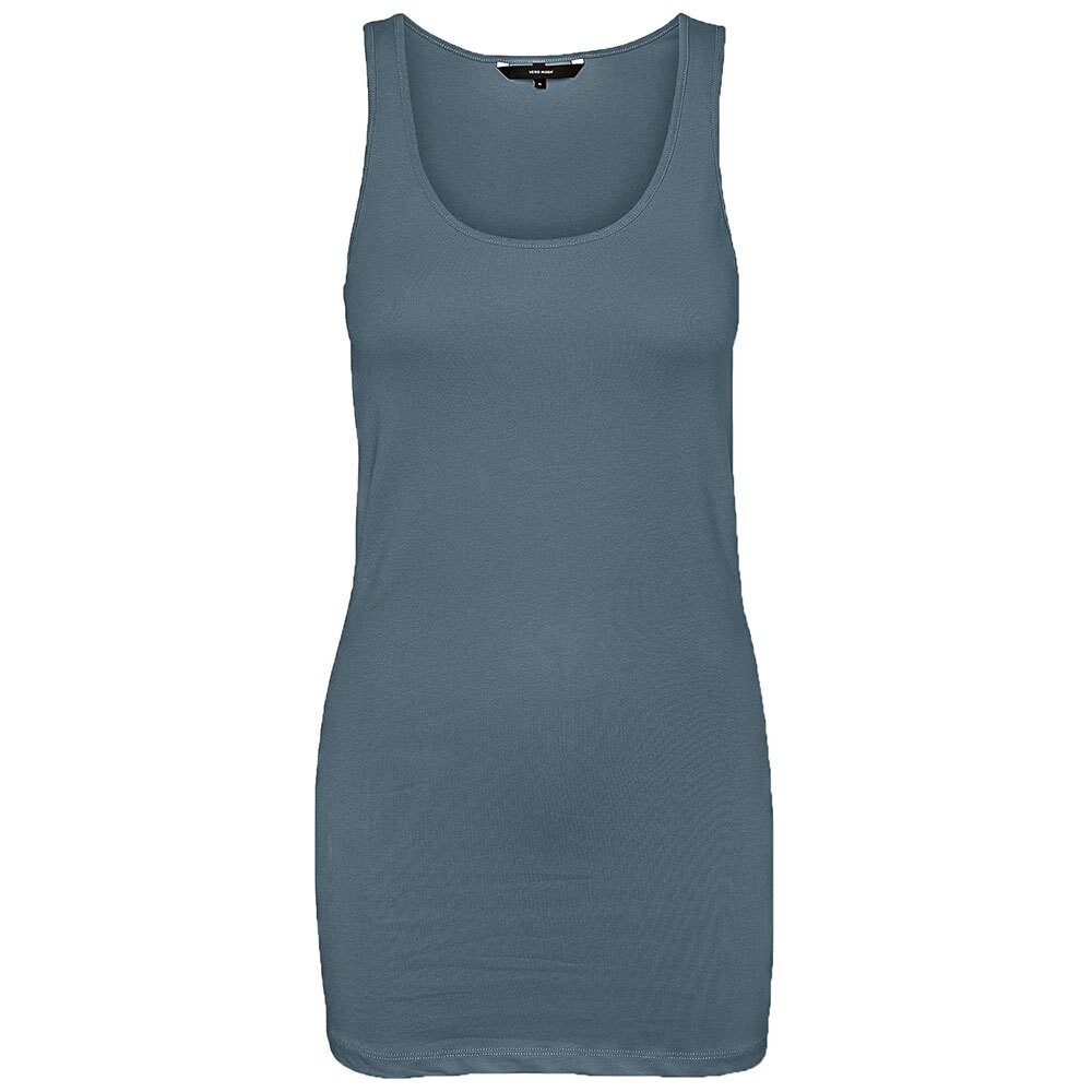 

Футболка Vero Moda Maxy My Long Tank Top Soft, синий