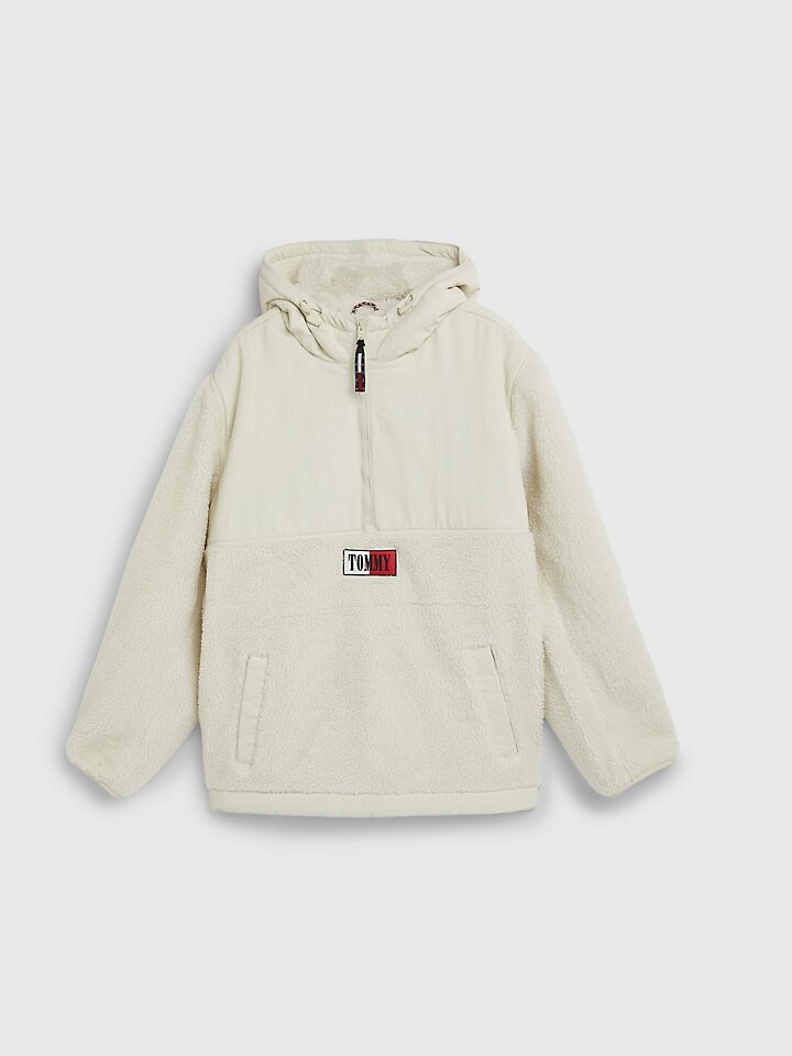 

Комбинированный пуловер из шерпы Tommy Jeans