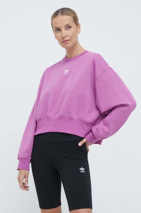 Толстовка Adicolor Essentials Crew adidas Originals, розовый